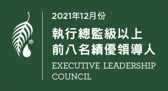 2021年12月份 執行總監級績優領導人前八名