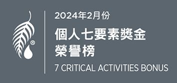 2024年2月 個人七要素獎金榮譽榜